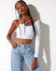 Imagen de Biase Crop Top Blanco