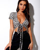 Imagen de Bilen Crop Top en Chita