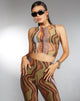 Imagen de MOTEL X IRIS Birka Vest Top en degradado terroso