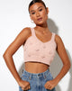 Imagen de Birra Crop Top en rosa suave