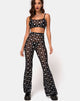 Imagen de Herlom Flare Trouser en Over the Moon Negro con Purpurina