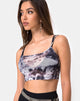 Imagen de Bliss Crop Top en malla Querubín