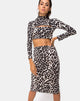 Imagen de la falda Bobby Midi en jaguar oversize