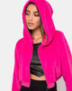 Imagen de Bomb Hoody in Fur Zip Magenta