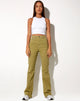 Imagen de Bootleg Jeans en verde musgo
