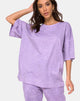 Imagen de Botec Tee in Purple Acid Wash