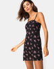 Imagen de Boyasly Mini Vestido en Sohey Rose Negro