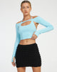 imagen de Brandy Top de manga larga en Petit Flour Azul