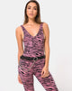 Imagen de Brista Catsuit en Zips Zebra Rosa