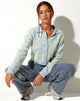 Imagen de Bufo Cardigan en Baby Shroom Azul y Amarillo