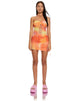MOTEL X BARBARA Menari Falda bodycon en acuarela Fruit Crush