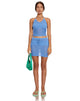 imagen de MOTEL X BARBARA Gatik Minifalda en Azul