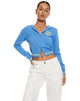 imagen de MOTEL X BARBARA Nakita Sudadera con capucha en Hibiscus azul