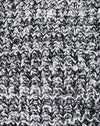 Chunky Knit Negro Gris y Blanco