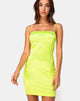 Imagen de Cecile Slip Dress in Neon Yellow