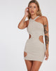 imagen de Charlene Mini Dress in Coconut Milk