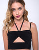 Imagen de Chateau Crop Top en negro