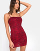 Imagen de Cinelle Bodycon Dress in Coloured Animal