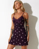 imagen de Coline Mini Dress in Plum Daisy Embro