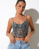 imagen de Conchita Crop Top en Folk Floral