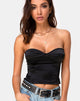Imagen de Corala Corset Top Negro