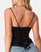 Imagen de Cosey Top en negro satinado