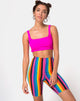 Imagen de Cycle Short en raya mixta vertical New