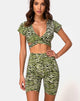 Imagen de Cycle Short en Zebra Fluro Green