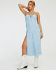 Imagen del vestido Cypress Midi Dress in Ditsy Rose Blue