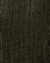 Chenille caqui