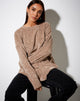 Imagen de Papá Jumper en Chenille Taupe
