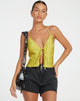 imagen de Dama Crop Top en dorado