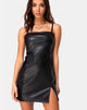 Imagen del vestido Rosina en PU negro