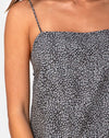 Ditsy Leopardo Gris