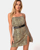 Imagen de Datista Slip Dress en Rar Leopard Marrón