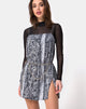 Imagen de Datista Slip Dress in Snake