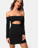 Imagen del vestido Derah en negro