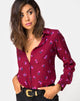 Imagen de la Camisa Dimaris Rosa Magenta