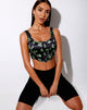 Imagen de Elci Corset Top en Negro Butterfly Lima