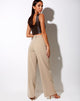 Imagen de Elci Corset Top en PU Chocolate Oscuro
