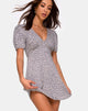 Imagen del Vestido Elfy en Leopard Daze Gris