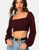 Imagen de Elina Top en Dotty Rose Negro
