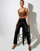 Imagen de Elix Crop Top en Persian Night Flock Marrón