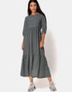 Imagen de Ellery Maxi Dress in Check it Out Green