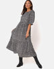 Imagen de Ellery Vestido en Ditsy Rose Negro