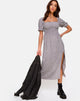 Imagen de Eloya Midi Dress in Leopard Daze Grey