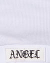 Blanco con bordado de ángel