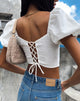 Imagen de Eunji Crop Top en blanco