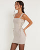 imagen de Ezilly Mini Dress in Oat Milk