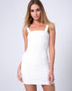 Imagen de Farlie Bodycon Dress in Multi Rib Ivory
